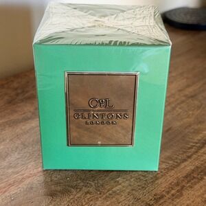 Clintons London Garden Sorrel & Mint Scented Candle Sealed Green Home Fragrance
